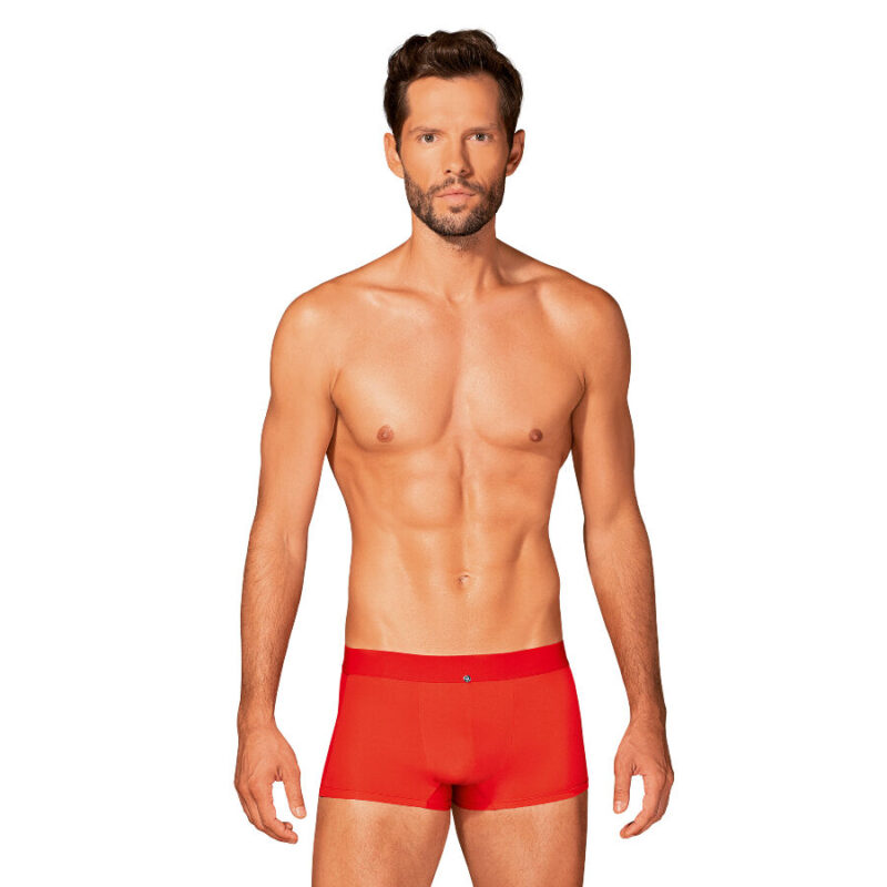 Obsessive - boldero boxer shorts vermelho l/xl obsessive men caliente. Pt