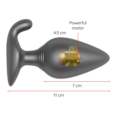 Oninder - rio plug anal vibrante preto - aplicativo gratuito oninder caliente. Pt