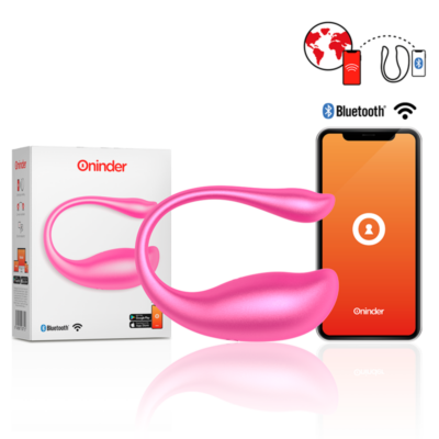 Alternative view of ONINDER - NAIROBI VIBRATING EGG ROSA - APLICATIVO GRATUITO