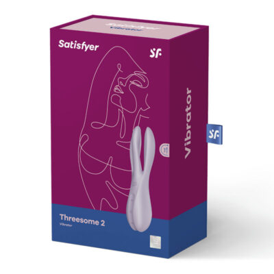 Satisfyer threesome 2 vibrador - violeta satisfyer vibrator caliente. Pt
