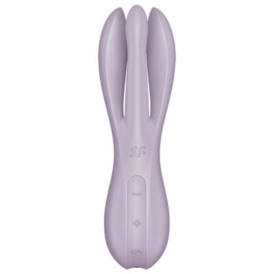 Alternative view of SATISFYER THREESOME 2 VIBRADOR - VIOLETA