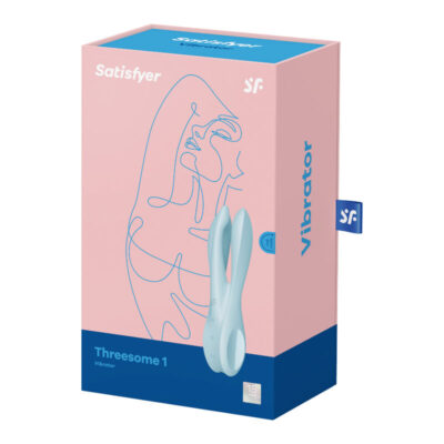 Satisfyer threesome 1 vibrador - azul satisfyer vibrator caliente. Pt