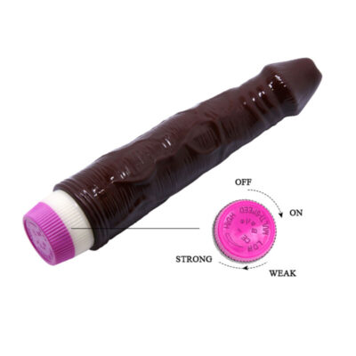 Waves of pleasure vibrator 23 cm brown baile vibrators caliente. Pt