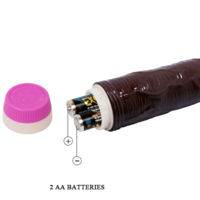 Waves of pleasure vibrator 23 cm brown baile vibrators caliente. Pt