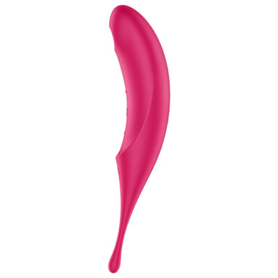 Estimulador e vibrador satisfyer twirling pro air pulse - vermelho satisfyer air pulse caliente. Pt