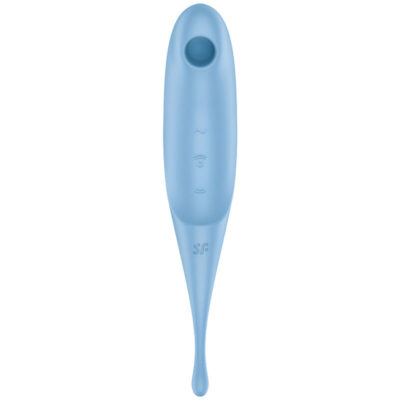 Alternative view of ESTIMULADOR E VIBRADOR SATISFYER TWIRLING PRO AIR PULSE - AZUL