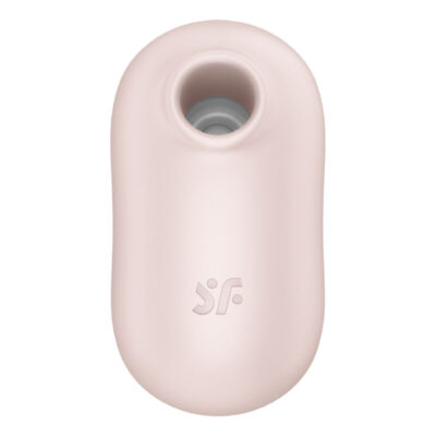 Alternative view of SATISFYER PRO TO GO 2 ESTIMULADOR DE PULSO DE AR DUPLO E VIBRADOR - BEGE
