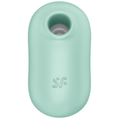 Alternative view of SATISFYER PRO TO GO 2 ESTIMULADOR DE PULSO DE AR DUPLO E VIBRADOR - BEGE