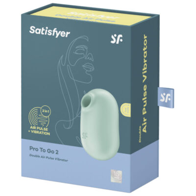 Satisfyer pro to go 2 estimulador de pulso de ar duplo e vibrador - bege satisfyer air pulse caliente. Pt