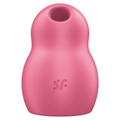 Alternative view of SATISFYER PRO TO GO 1 ESTIMULADOR DE PULSO DE AR DUPLO E VIBRADOR - VERMELHO