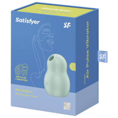 Satisfyer pro to go 1 estimulador de pulso de ar duplo e vibrador - verde satisfyer air pulse caliente. Pt