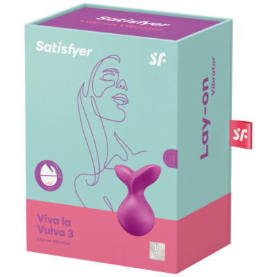 Vibrador satisfyer viva la vulva 3 lay-on - violeta satisfyer layons caliente. Pt