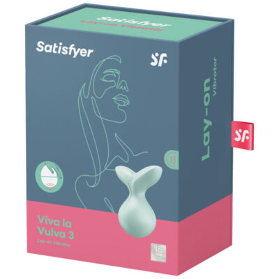 Satisfyer viva la vulva 3 vibrador lay-on - verde satisfyer layons caliente. Pt
