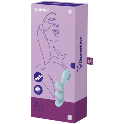 Satisfyer tri ball 2 multi vibrador - azul satisfyer vibrator caliente. Pt