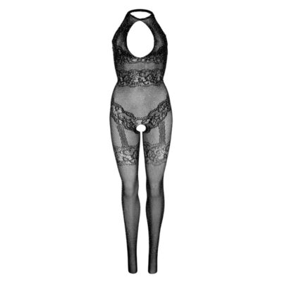 Meia de corpo leg avenue sem emenda fishnet tamanho único - preta leg avenue bodystockings caliente. Pt