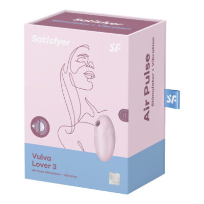 Satisfyer vulva lover 3 air pulse estimulador e vibrador - rosa satisfyer air pulse caliente. Pt