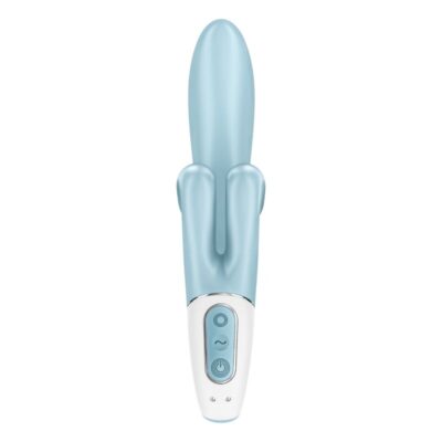Satisfyer touch me coelho vibração - azul satisfyer vibrator caliente. Pt