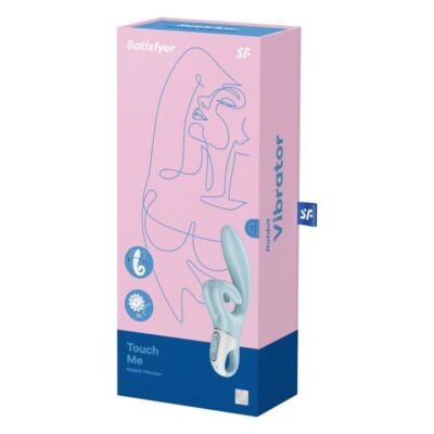 Satisfyer touch me coelho vibração - azul satisfyer vibrator caliente. Pt