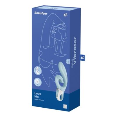 Satisfyer love me coelho vibração - azul satisfyer vibrator caliente. Pt