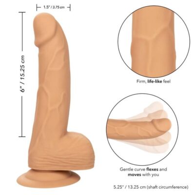 Alternative view of CALIFÓRNIA EXOTICS SILICONE STUDS 15,24 CM SKIN