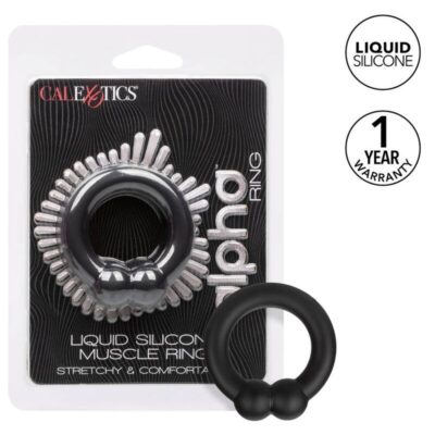 Califórnia exotics alpha muscle ring preto calexotics caliente. Pt