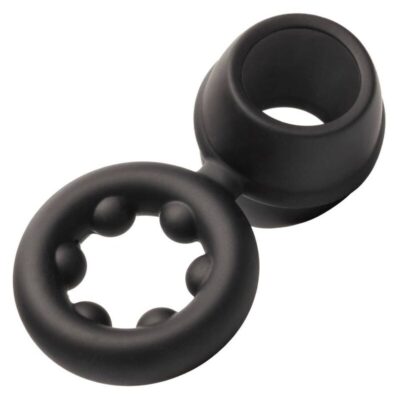 Anel califórnia exotics alpha duplo magnum preto calexotics caliente. Pt