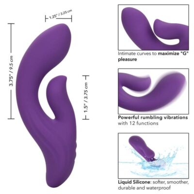 Alternative view of CALIFÓRNIA EXOTICS STELLA DUAL PRAZER VIOLETA