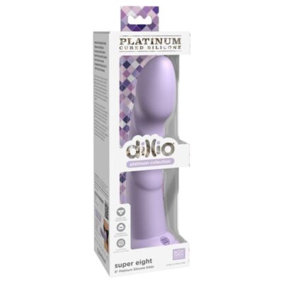 Pipedreams super oito 8 polegadas violeta dillio caliente. Pt