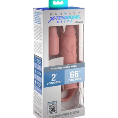 Pipedreams extension w strap 6 polegadas skin fantasy x-tensions caliente. Pt