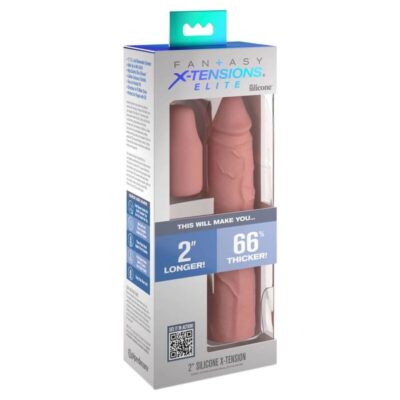Manga pipedreams 8 polegadas + 2 polegadas plug skin fantasy x-tensions caliente. Pt