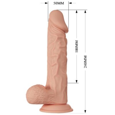 Bonito encontro buraq impulso 24 cm - carne baile dildos caliente. Pt