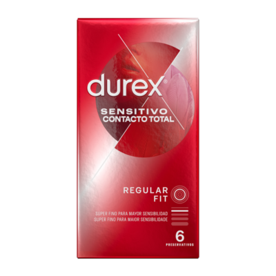 Alternative view of DUREX - CONTATO SENSÍVEL TOTAL 6 UNIDADES