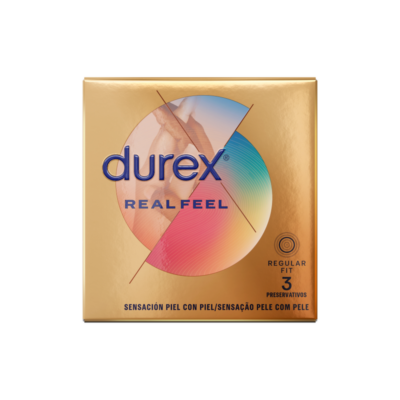 Alternative view of DUREX - PRESERVATIVOS REAL FEEL 3 UNIDADES