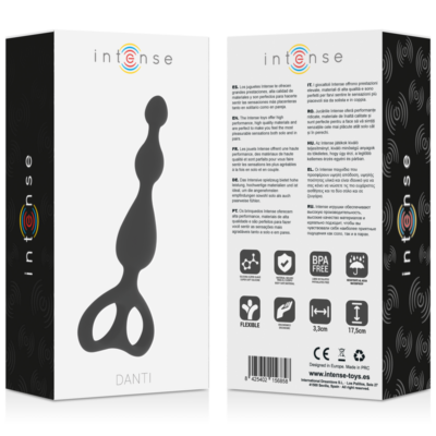 Danti anal black intenso intense anal toys caliente. Pt