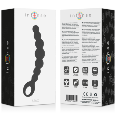 Intenso anal beads max black - image 5