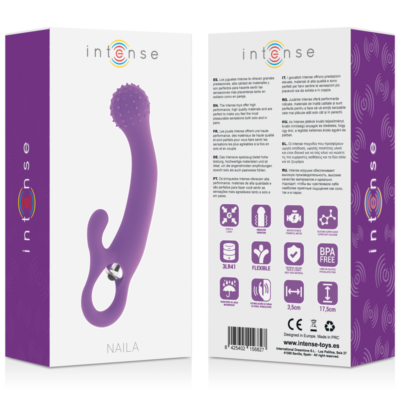 Intenso naila vibrando silicone roxo intense fun caliente. Pt