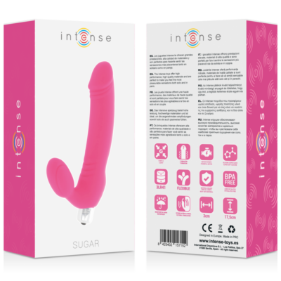 Açúcar intenso sete velocidades silicone hot pink intense fun caliente. Pt