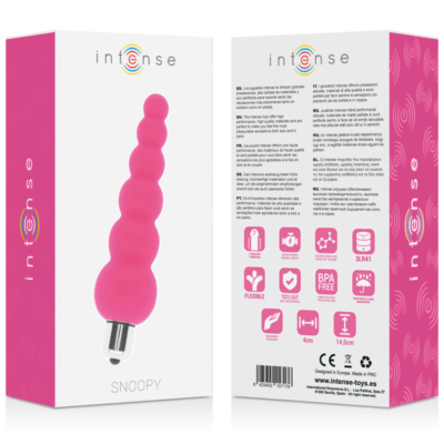 Snoopy intenso 7 velocidades silicone hot pink intense anal toys caliente. Pt