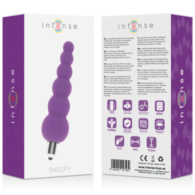 Snoopy intenso 7 velocidades silicone roxo intense anal toys caliente. Pt