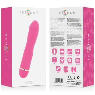 Intense airon 20 speeds silicone pink intense fun caliente. Pt
