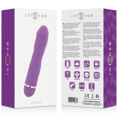 Intense airon 20 speeds silicone purple intense fun caliente. Pt