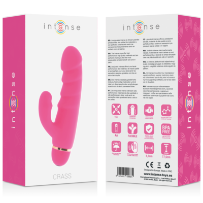 Intense crass 20 speeds silicone pink intense fun caliente. Pt