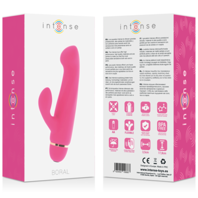 Boral intenso 20 velocidades silicone rosa intense fun caliente. Pt