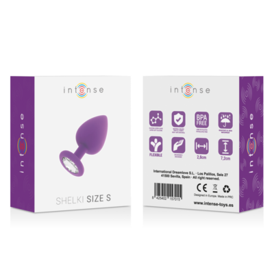 Plug shelki s intenso roxo anal intense anal toys caliente. Pt