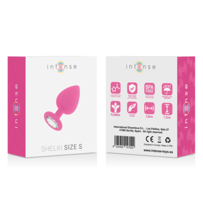 Intenso shelki s plug anal hot pink intense anal toys caliente. Pt