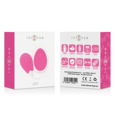 Intenso jan vibrando ovo remoto rosa profundo intense couples toys caliente. Pt