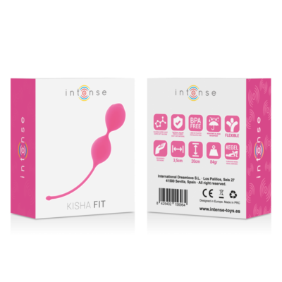 Intenso kisha fit silicone kegel hot pink intense health & fun caliente. Pt