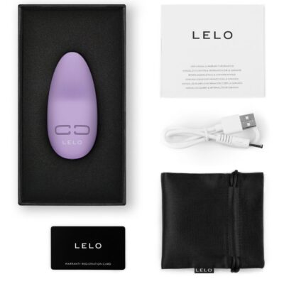 Lelo lily 3 pessoal massager - calm lavender lelo caliente. Pt