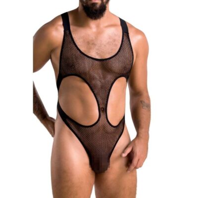 Paixão 040 corpo leon preto l/xl passion men caliente. Pt