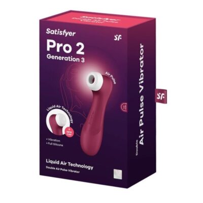 SATISFYER PRO 2 GENERATION 3 LIQUID AIR TECHNOLOGY - VINHO TINTO 9 Satisfyer pro 2 generation 3 liquid air technology - vinho tinto satisfyer air pulse caliente. Pt